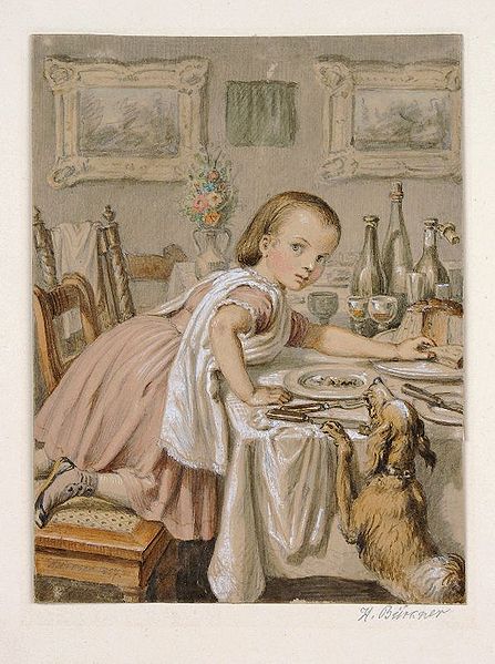 File:Hugo Buerkner Der leckere Kuchen 1857.jpg