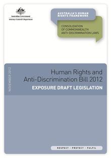 Human Rights and Anti-Discrimination Bill 2012 - Exposure Draft.pdf