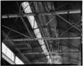 INTERIOR, ROOF CONSTRUCTION DETAIL, LOOKING UP - Navy Yard, Boilermakers Shop, Navy Yard Annex, Washington, District of Columbia, DC HABS DC,WASH,74E-24.tif