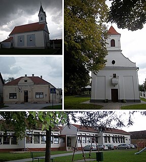 Ilača Village in Syrmia (Podunavlje), Croatia