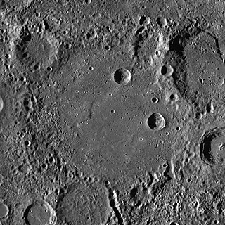 <span class="mw-page-title-main">Imhotep (crater)</span> Crater on Mercury