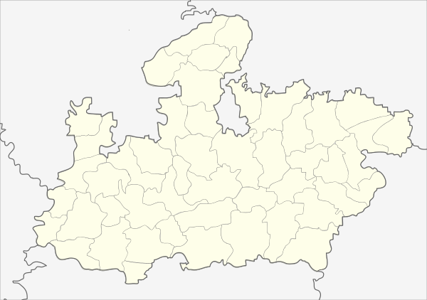 India Madhya Pradesh location map.svg