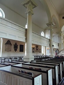 The church's interior in 2012 Interior, Christ Church, Philadelphia.jpeg