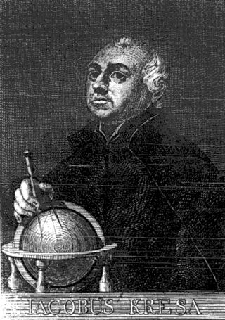 <span class="mw-page-title-main">Jakub Kresa</span> Czech mathematician (1648–1715)