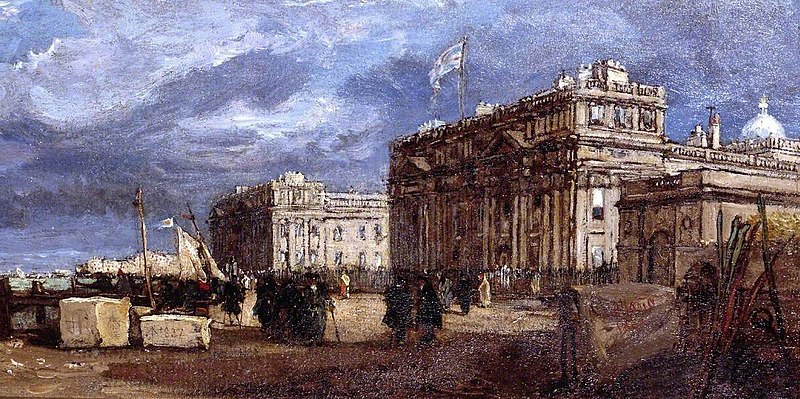 File:James Holland (1799-1870) - Greenwich Hospital as it was in 1837 - NG3051 - National Gallery.jpg