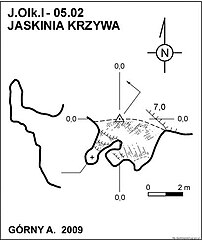 Plan jaskini