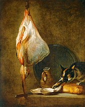Jean Siméon Chardin - Still-Life with Cat and Rayfish - WGA04740.jpg