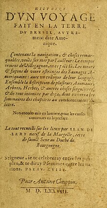 Jean de Lery Histoire d'un voyage 1578 tp.jpg