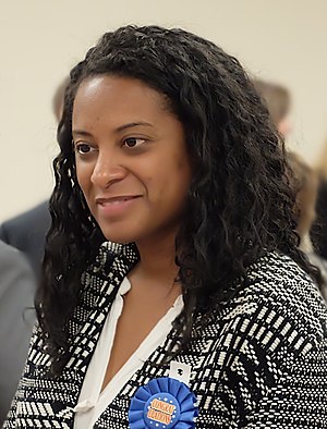 Jennifer Carroll Foy at volunteer appreciation event.jpg