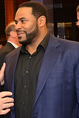 Former NFL running back and member of the Pro Football Hall of Fame, Jerome Bettis