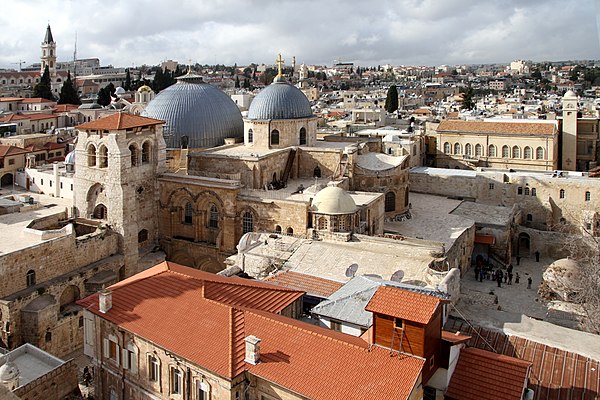 Church of the Holy Sepulchre: Jerusalem is generally considered the cradle of Christianity.