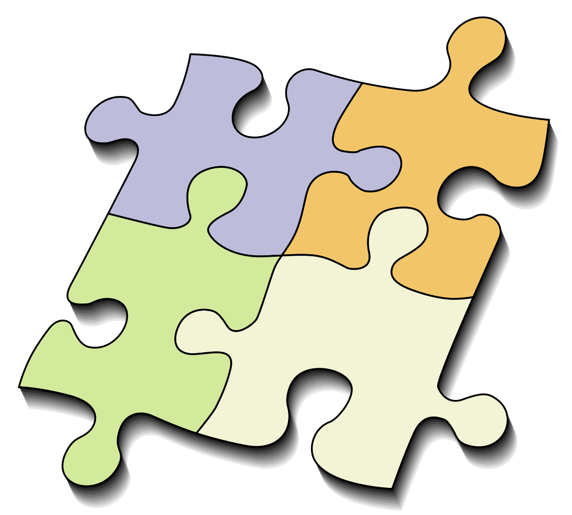 puzzles clip art