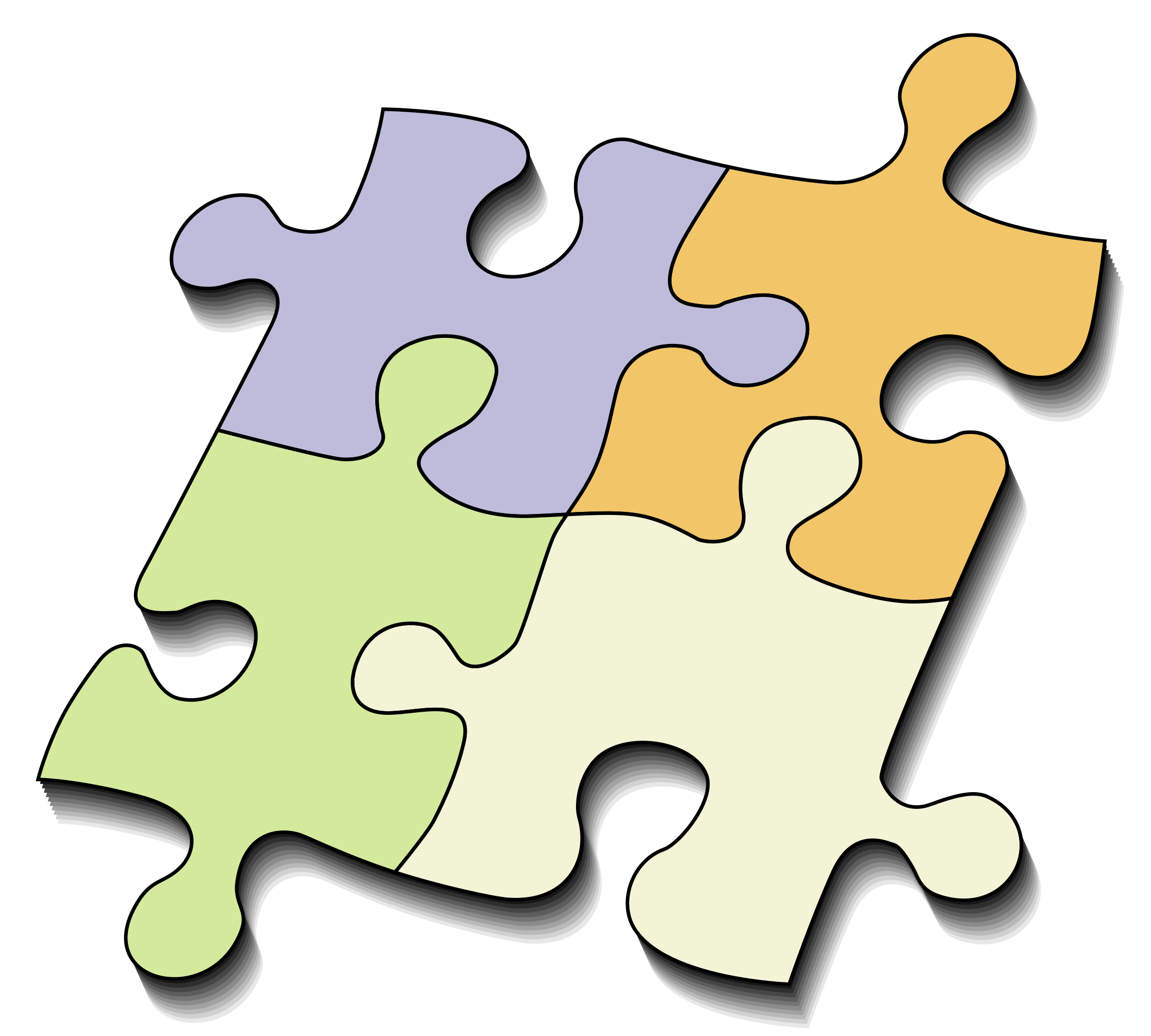 File:Jigsaw.svg - Wikimedia Commons For Jigsaw Puzzle Template For Word