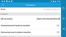 Configurer instance par défaut