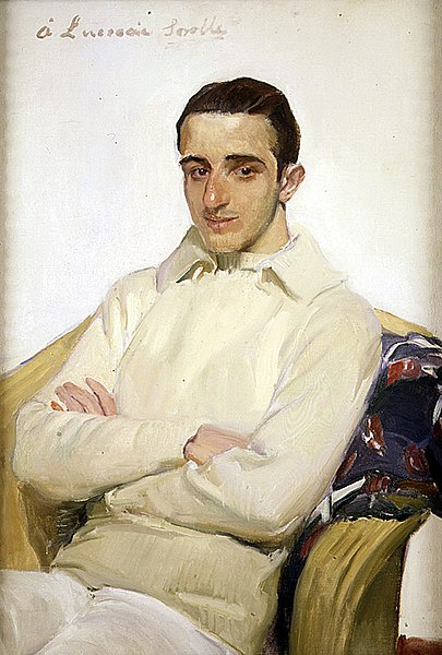 File:Joaquin Sorolla Retrato de Jose Luis Benlliure Lopez de Arana.jpg