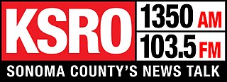 KSRO news/talk radio station in Santa Rosa, California, United States