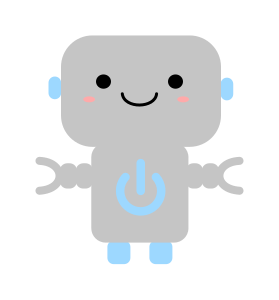 File:Kawaii robot power clipart.svg