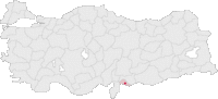 Kilis Turkey Provinces locator.gif