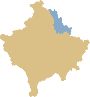 Komuna e Podujevës në Hartën e Kosovës.svg
