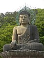 Bronze Buddha of Sinheungsa (Buddhist Temple) near the main entrance to Seoraksan National Park.