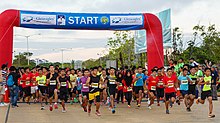 The Borneo International Marathon in 2015.