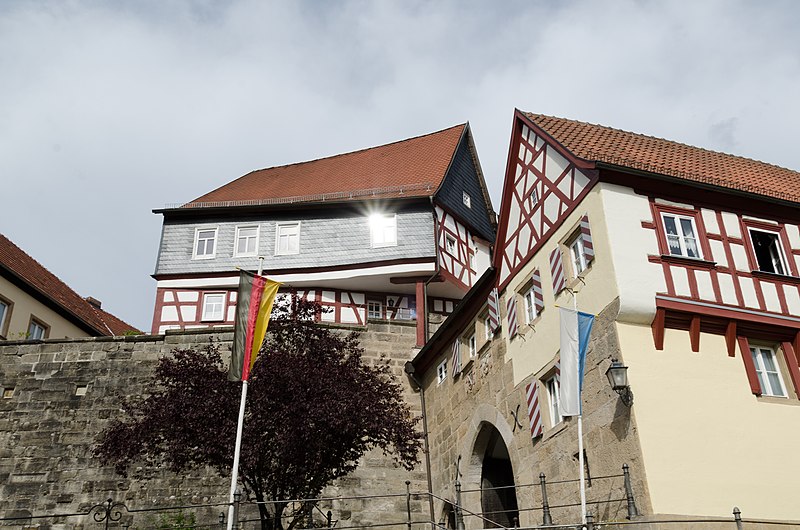 File:Kronach, Stadtbefestigung, Bamberger Tor, 001.jpg