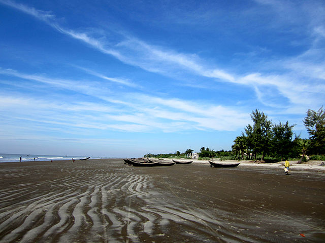 Image: Kuakata a panoramic sea beach