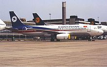 An Airbus A320 of Kyrgyzstan Airlines in 1998.