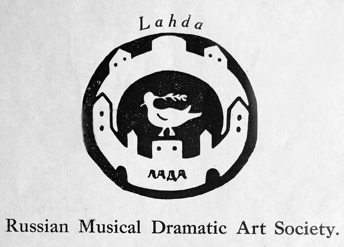 Lahda, the Russian Musical Dramatic Art Society