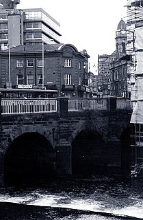 Ladys Bridge grade II listed bridge in the United kingdom