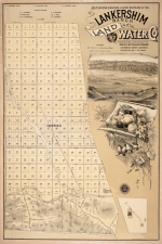 Map of the Lankershim Ranch properties, 1887 Lankershim Ranch Land and Water Company 1887.png