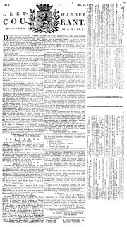 Miniatuur voor Bestand:Leeuwarder courant 10-03-1818 (IA ddd 010580465 mpeg21).pdf