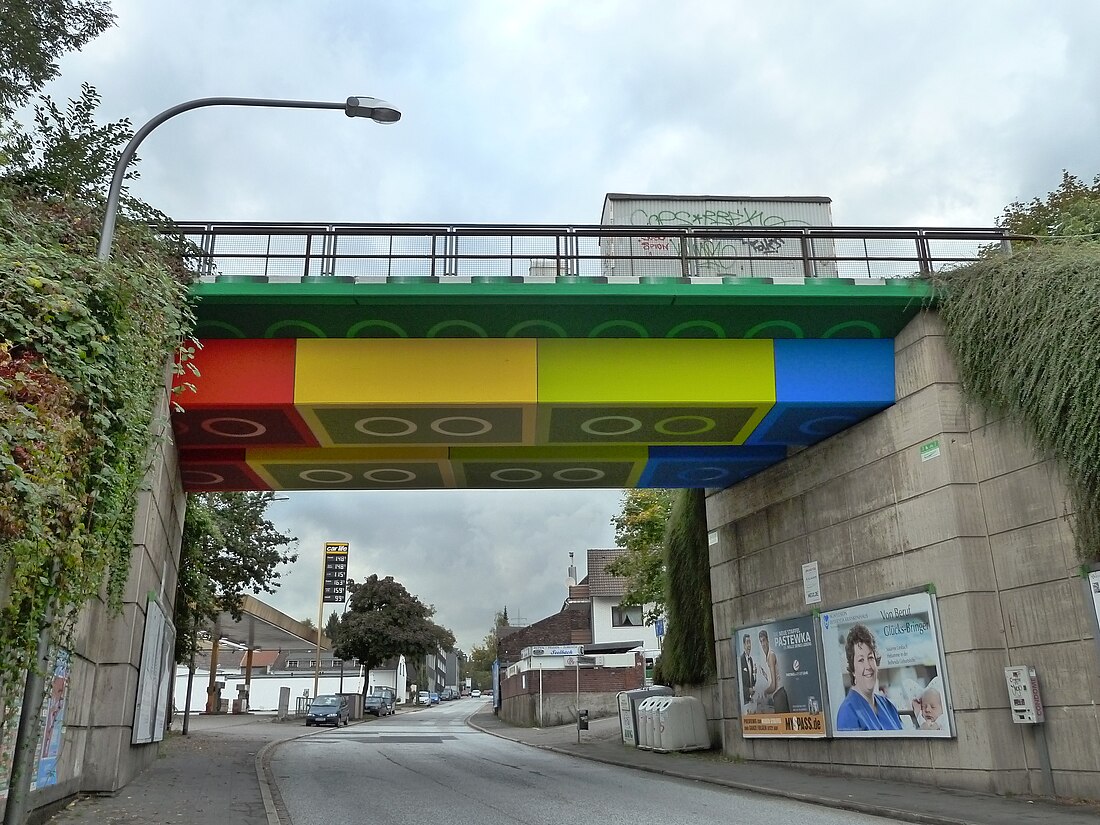 Lego-Brücke