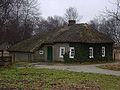 Lehmhütte im Moormuseum Moordorf