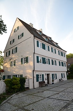 Pfarrgasse in Leipheim