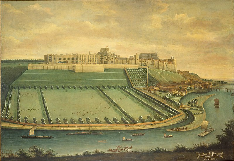 File:Leonard Knyff (1650-1722) - A View of Windsor Castle - RCIN 404917 - Royal Collection.jpg