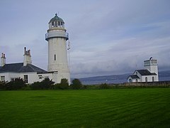 Lighthouse and foghorn building