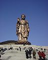 Velký Buddha v Ling Šan v Číně je jednou z největších Buddhových soch na světě.