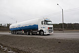 Gasum's LNG truck.