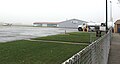 Airport tarmac & hangars