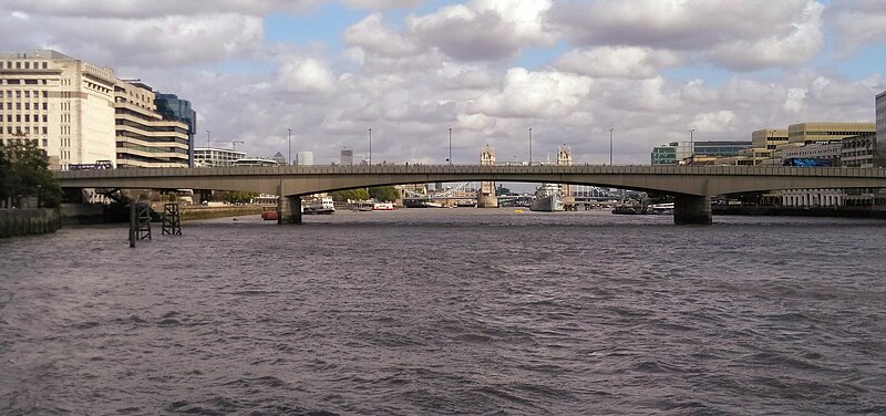 File:London Bridge from Cannon Street Railway Bridge.jpg