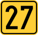 State Road 27 shield}}