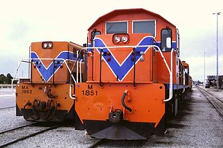 <span class="mw-page-title-main">WAGR M class (diesel)</span> Class of 2+3 Australian B′B′ diesel-hydraulic locomotives