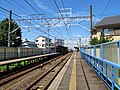 犬山口駅プラットホーム