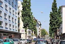 Berliner Straße in Mannheim