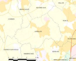 Linselles - Kart