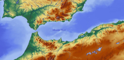 Alboran Sea.png Haritası