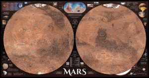 Địa Lý Sao Hỏa: Lịch sử, Lập bản đồ Sao Hỏa, Địa hình
