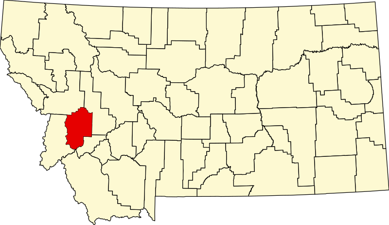 File:Map of Montana highlighting Granite County.svg