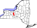Map of New York highlighting Seneca County.svg